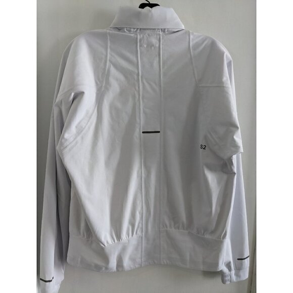 Nwt Asics | Accelerate Jacket In Brilliant White - Picture 6 of 15